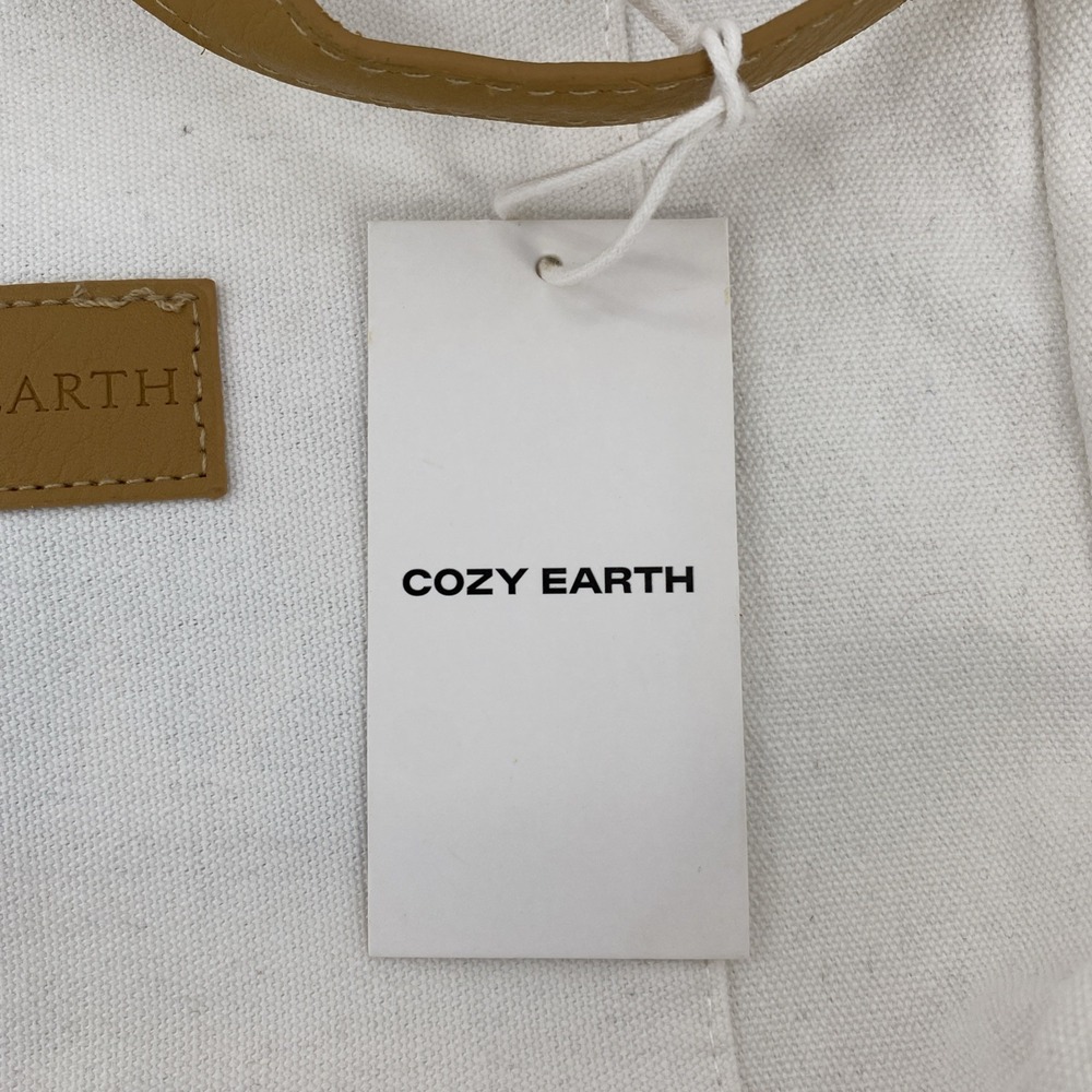 Cozy Earth Sheet Set SPLIT KING Peony Pink Luxury Viscose Bamboo Canvas Tote - Picture 3 of 10